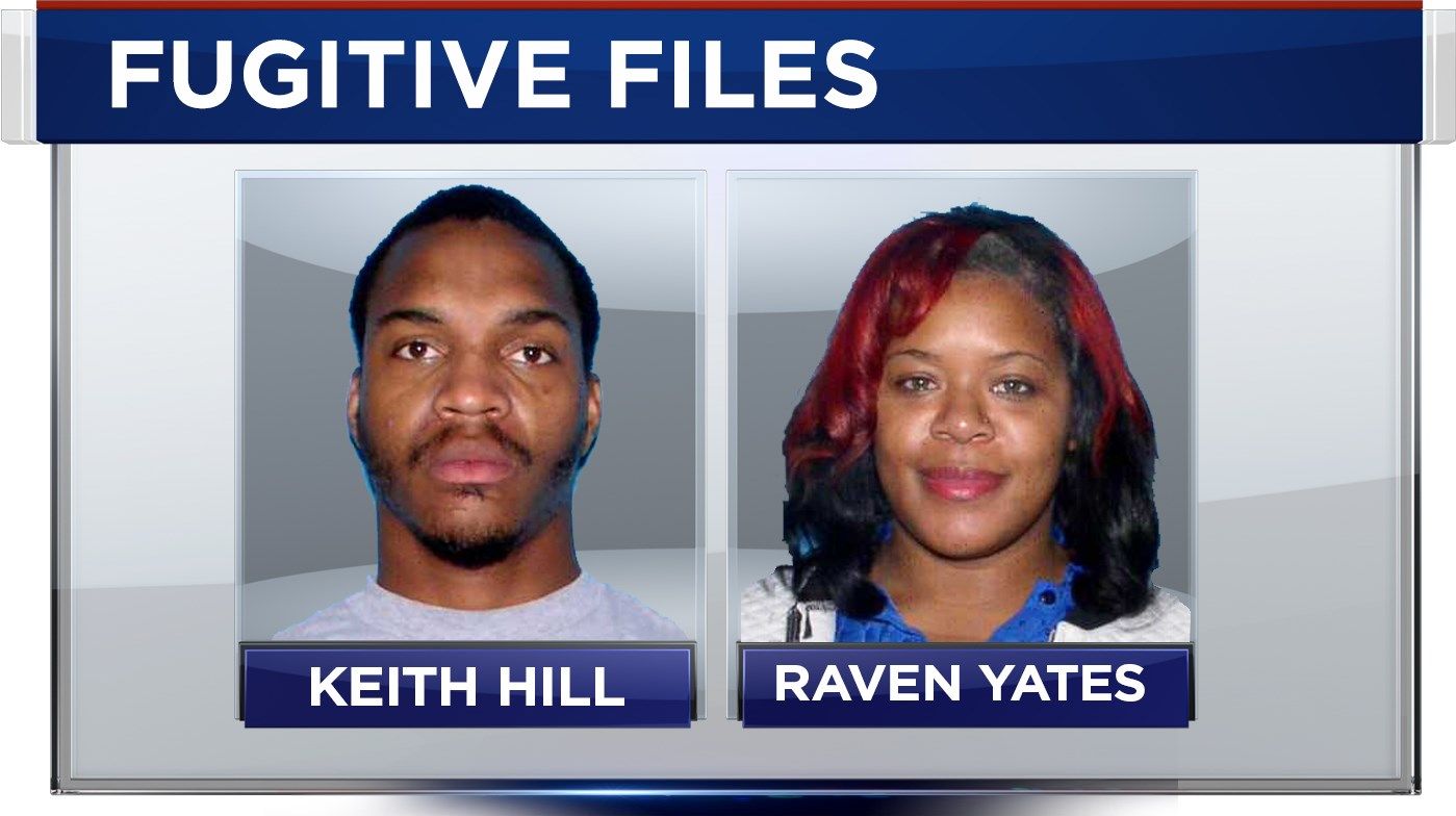 FOX10 News Fugitive Files suspects Keith Hill and Raven Yakes (Image: FOX10)
